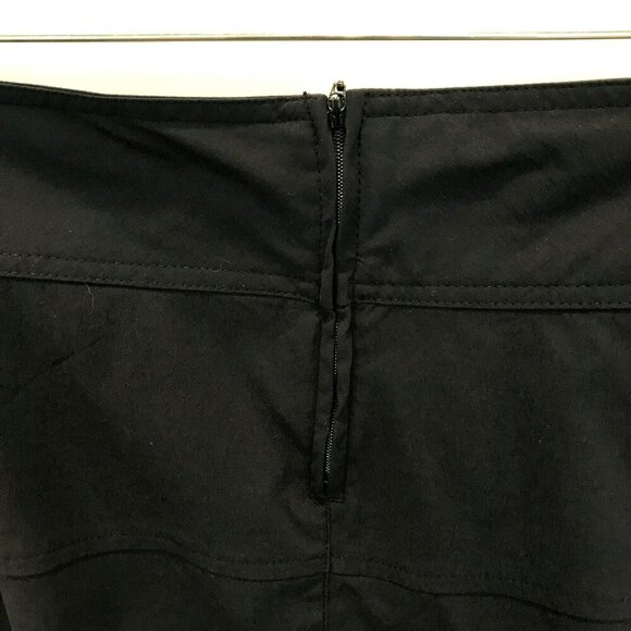 Royal Robbins Outdoor Skirt Adventure Flare Pockets Black Women's Sz 14 Active - Picture 6 of 14